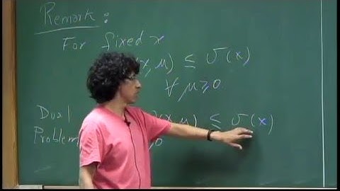 Basic Course on Stochastic Programming - Class 09
