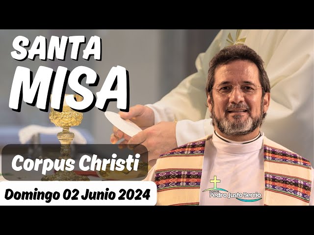 Santa Misa de hoy | Domingo Junio 02 de 2024 | Pentecostés | Padre Pedro Justo Berrío class=