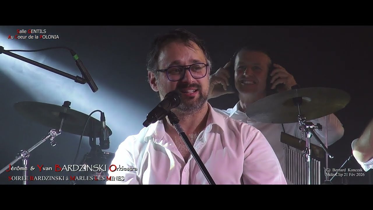 SOIREE Jérôme & Yvan BARDZINSKI Orkiestra à Marles Les Mines avec un bel hommage à JERZY MAK (1)