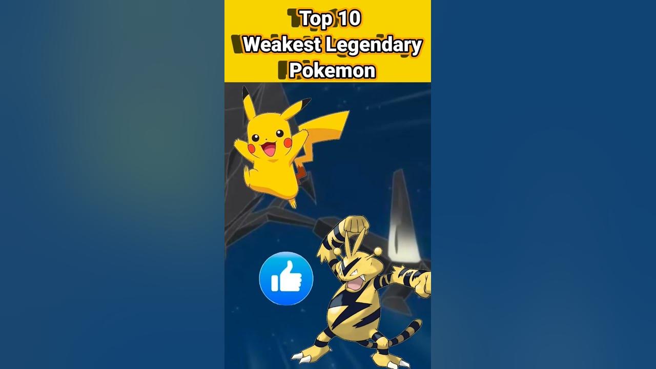 Top 10 Weakest Legendary Pokemon viralshort pokemon OP POKE TECH top-10-weakest-legendary-pokemon-viralshort-pokemon-op-poke-tech