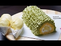 ตะมุตะมิ!! โรลเค้กทุเรียนครีมสด Durian Roll Cake