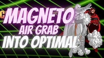 MvC2 - Magneto Air Grab (OG Version) Sequences