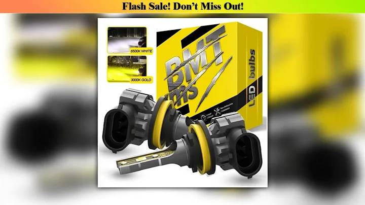 Best Seller BMTxms 2PCS Canbus H11 H8 LED Fog Light Bulbs H27 880 881 9006 HB4 HB3 9145 H10 H16 LED