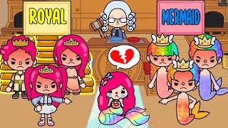 Mermaid and Royal Family, Which Family Loves Me More? | Toca Life Story | Toca Boca