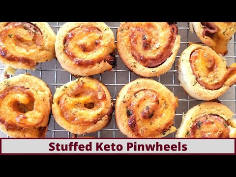 Simple And Delicious Keto Stuffed Pinwheel Bread (Nut Free And Gluten Free)