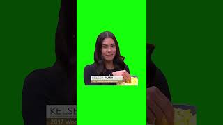 Kelsey Plum Eating Popcorn | Green Screen