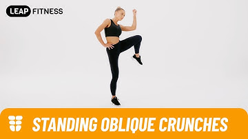 How to Do：STANDING OBLIQUE CRUNCHES
