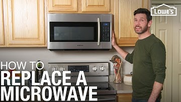 How To Replace a Microwave
