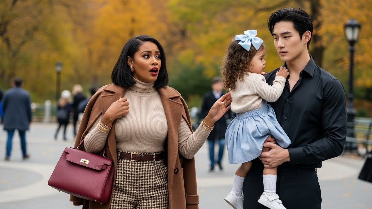 Korean Billionaire abandoned His Black Wife—Years Later a Little Girl Asked, “Are You My Daddy?