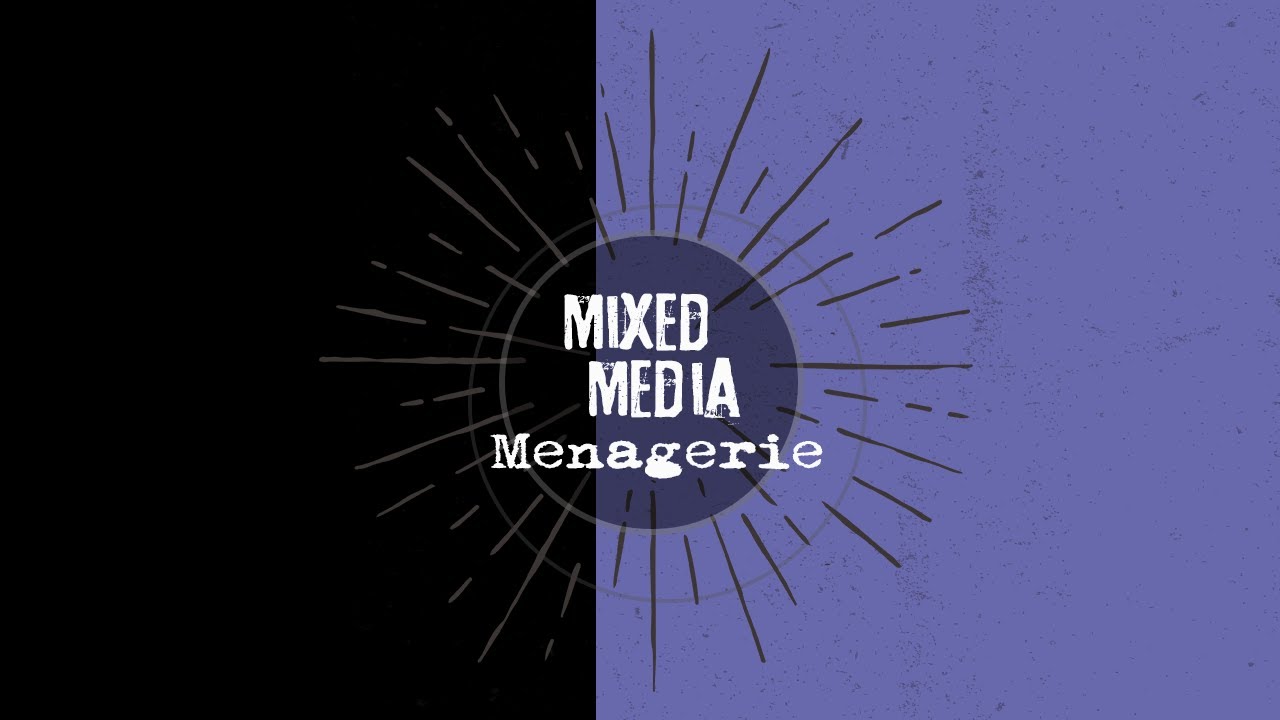 Mixed Media Menagerie June 2022: Gel Plate