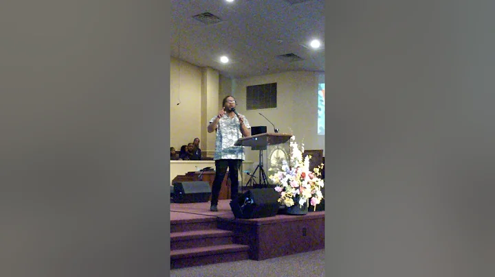 Minister Terrance French. Church of the Messiah yo...