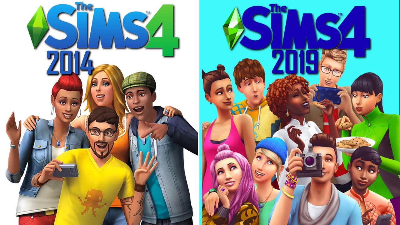 Jak wyglądało THE SIMS 4 w 2014 ROKU? | JAK ZMIENIŁO SIĘ THE SIMS 4 ...