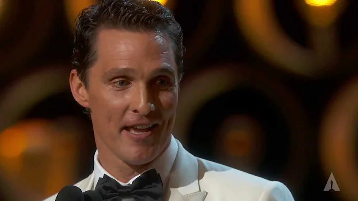 Matthew McConaughey winning Best Actor | 86th Osca...