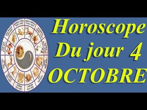 Vidéo: Horoscope Du 4 Octobre
