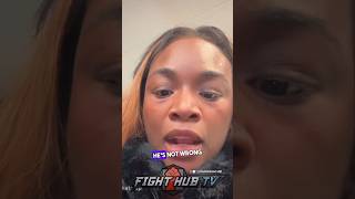 Claressa Shields REACTS to Ryan Garcia BEATING Duarte; calls shoulder roll “GOOFY”!