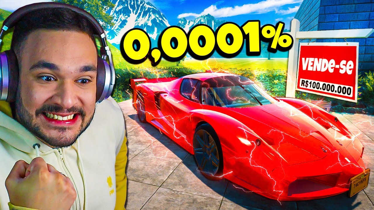 NOVA FERRARI de LEILÃO ''0,0001%'' no UPDATE do Car For Sale Simulator 2023