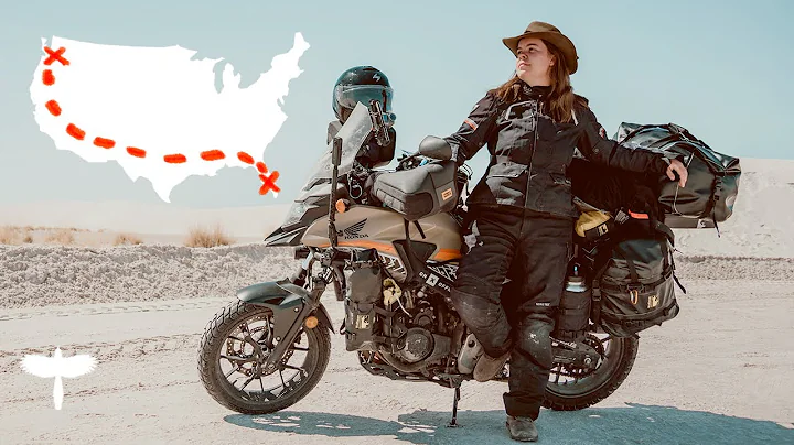 Solo Female Motorcycle Trip Across the USA in 34 D...