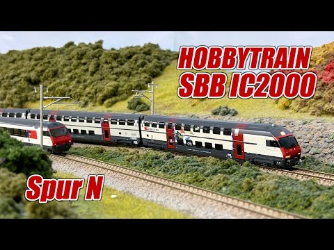 鉄道模型 HOBBYTRAIN SBB IC2000 Starbucks HOBBYTRAIN SBB IC2000 - 鉄道模型購入日記