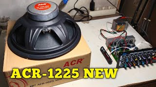 Review speaker 12 inch full range acr-1225 new