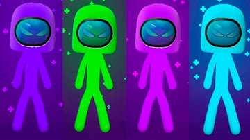 Stickman Funny Minigames - Stickman Party 1 2 3 4 Player 2022 Gameplay Walkthrough Android iOS