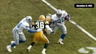 Flashback: Packers' stifling defense holds Barry Sanders to -1 yard rushing in 1994