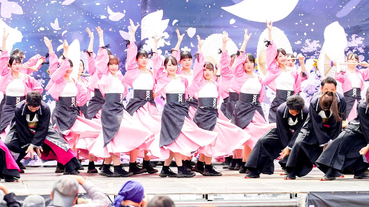 4K] 常笑 2024年度演舞『桜夜月(さやつき)』初披露 犬山踊芸祭 2024