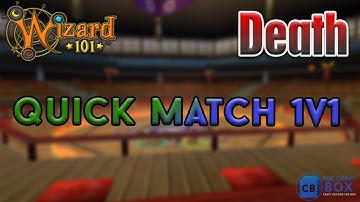 Wizard101 | Death Quick Match 1v1 #3 | Shadow Spam