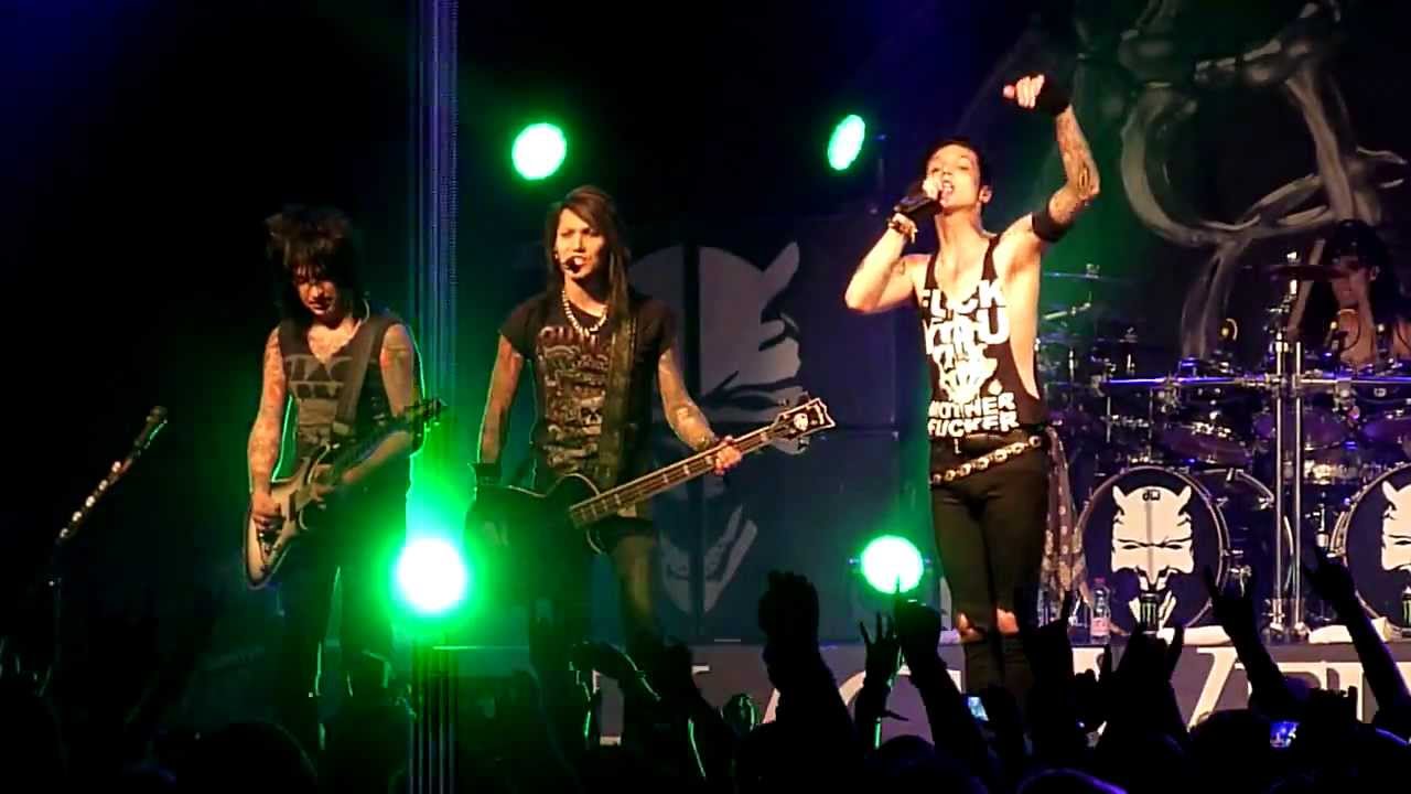 Black Veil Brides - Rebel Yell (Billy Idol cover) [HD] live