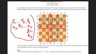 A. Rook | Codeforces Round 913 (Div. 3) | Full solution