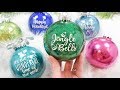 How to Make DIY Glitter Ornaments the Easy Way!