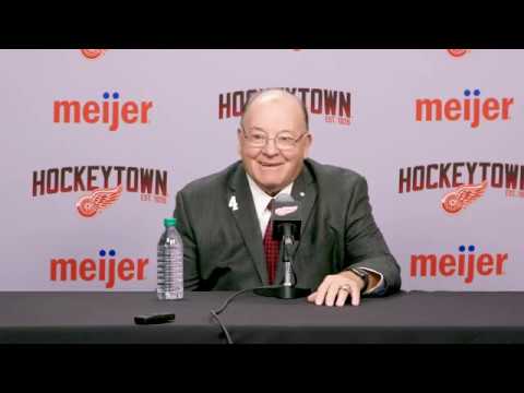 Scotty Bowman | Red Kelly Night | Detroit Red Wings - YouTube