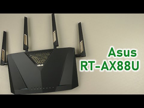 Розпаковка Asus RT-AX88U