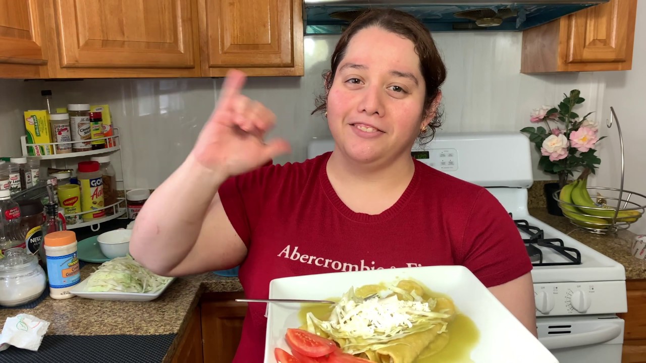 ENCHILADAS VERDES RAPIDO Y FACIL YouTube