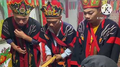 Trích đoạn lễ cấp sắc thầy tào trẻ ,xã cai bộ Quảng hoà Cao Bằng
