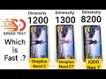 Dimensity 8200 vs Dimensity 1300 vs Dimensity 1200 Speedtest which is Fast 🔥🔥🔥🔥💪