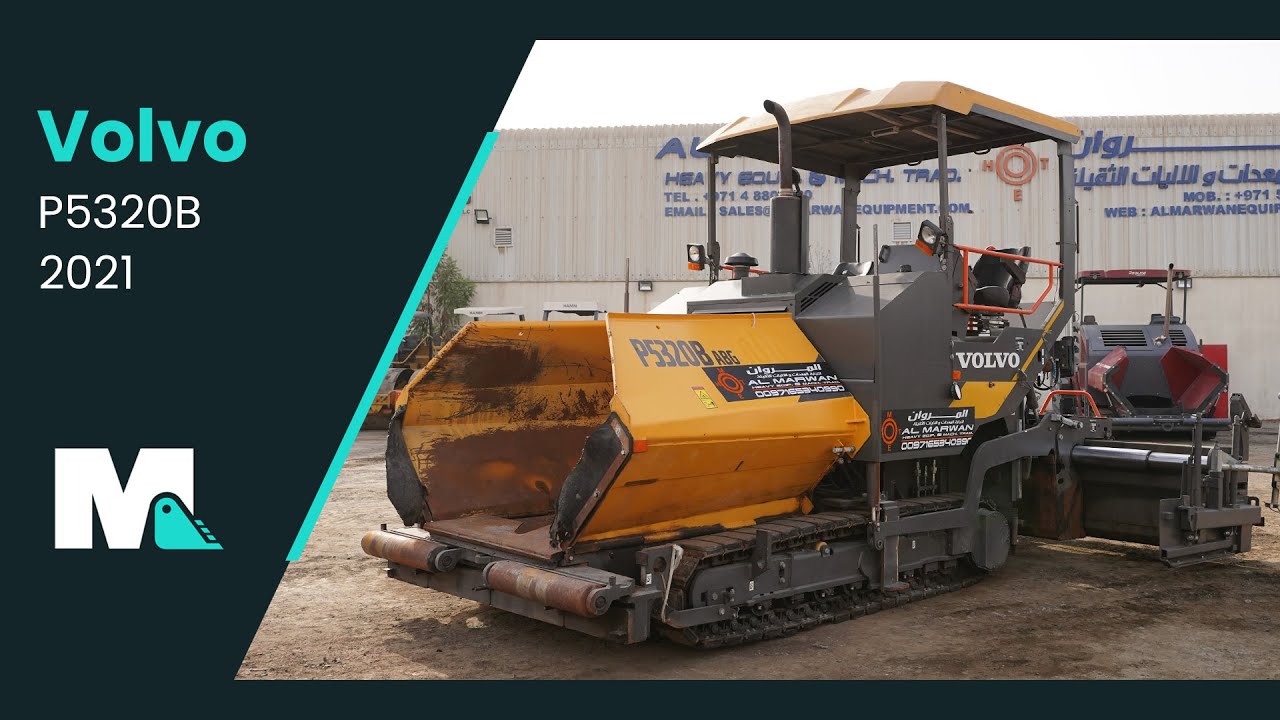 Volvo P5320B ABG Track Asphalt Paver | 2021