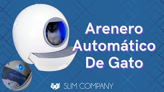 Arenero Automático Para Gato Con Caja Grande Autolimpiable desinfectante    │ Slim Company