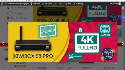 Source code website bán phụ kiện thiết bị công nghệ đầy đủ tính năng tối ưu seo