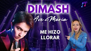 DIMASH "AVE MARÍA" ME HIZO LLORAR 😱 | Erika Dipp Vocal Coach