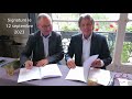 Signature de la charte fipec  fmb le 12 septembre 2023