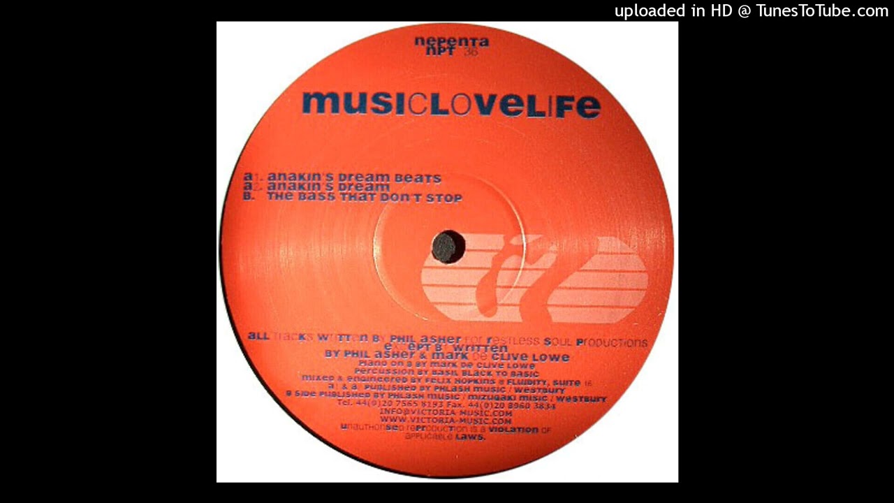 MusicLoveLife – Anakin's Dream Beats (NPT 36)