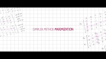 SIMPLEX METHOD: MAXIMIZATION (TUTORIAL VIDEO)