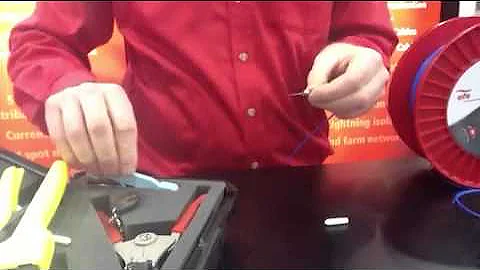 OFS Specialty Photonics: V-System Crimp & Cleave Demo