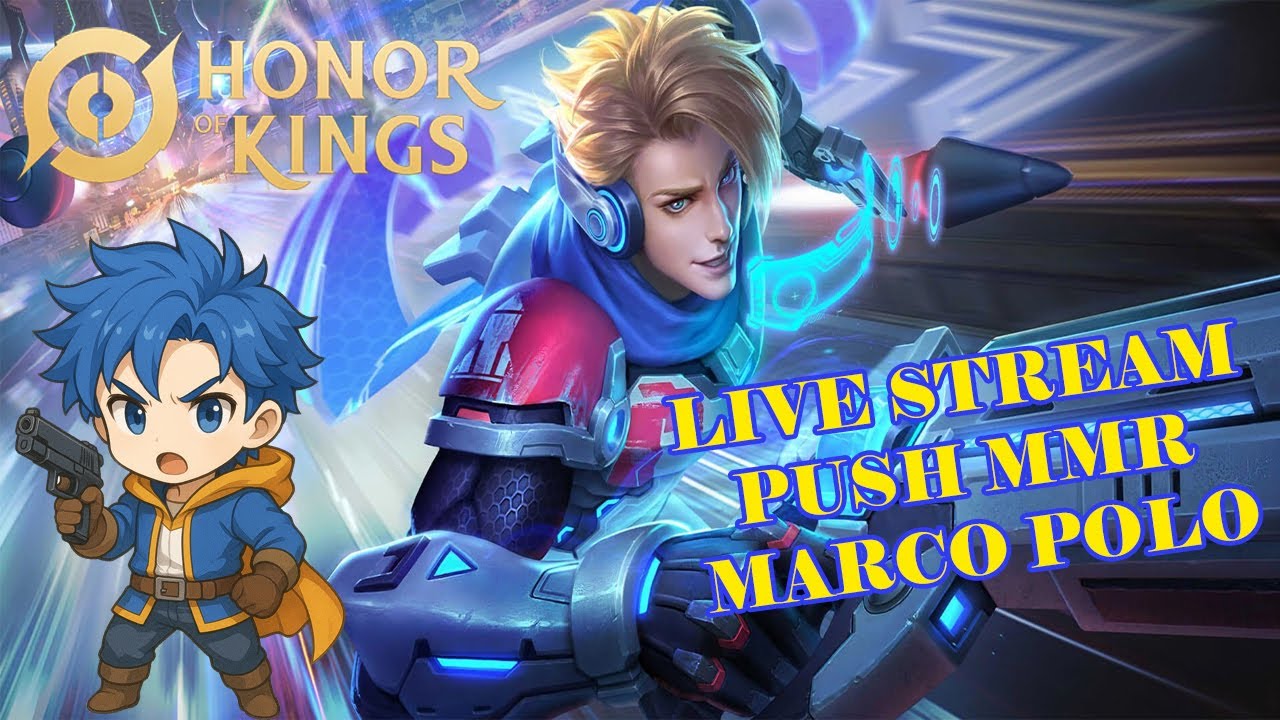 LIVE Honor of kings | SKUY PUSH RANK HONOR OF KING MARCO POLO