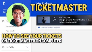 How To See Your Tickets On Ticketmaster On Computer: ULTIMATE Guide!