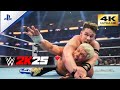 John Cena vs. Cody Rhodes at WRESTLEMANIA 41 (short) in WWE 2K25. (PS5 Gameplay) 4K.