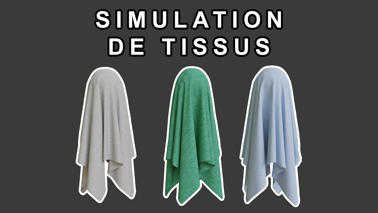 BLENDER: Simulation de tissus basique