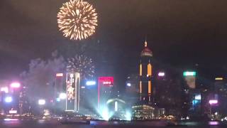 香港維港倒數Hong Kong Victoria Harbour New Year Countdown 2013