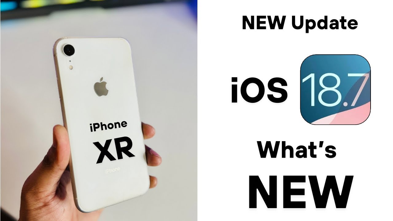 iPhone XR iOS 18.7 Review | New Features, Performance