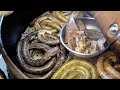 Amazing Sundae store (Pig intestines/ kimchi, curry, meat) [Korean street food]